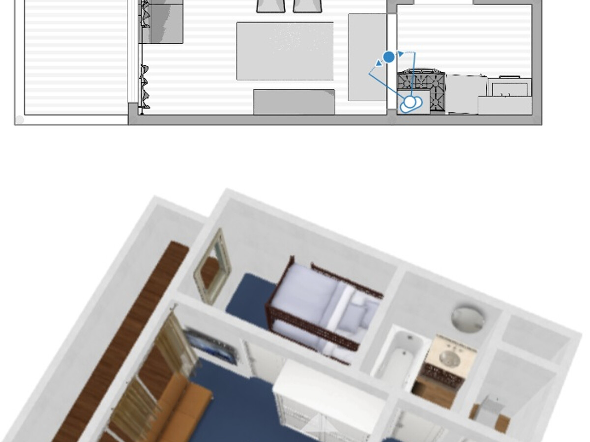 Studio cabine 24 m² aux pieds des pistes, parking couvert - Photo 11