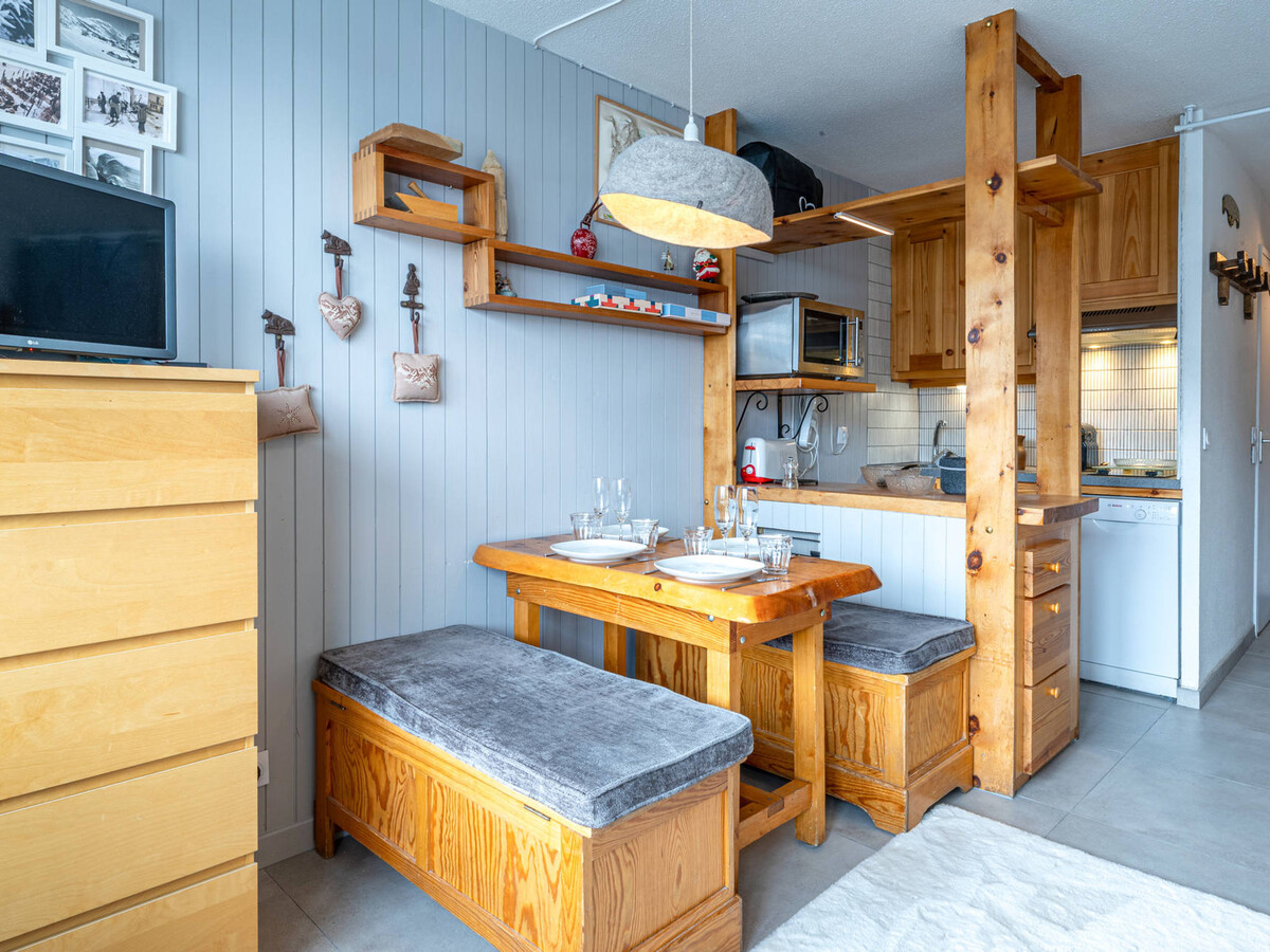 Studio skis aux pieds, balcon sud, Val-d'Isère - Photo 2