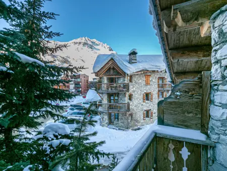 Duplex montagnard 8 pers., cheminée, balcon Sud à Val-d'Isère : photo 15