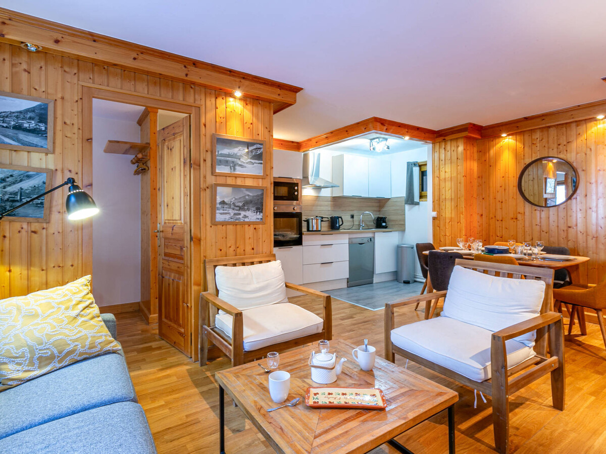 Appartement 6 pers. aux pieds des pistes à Val-d'Isère - Photo 1