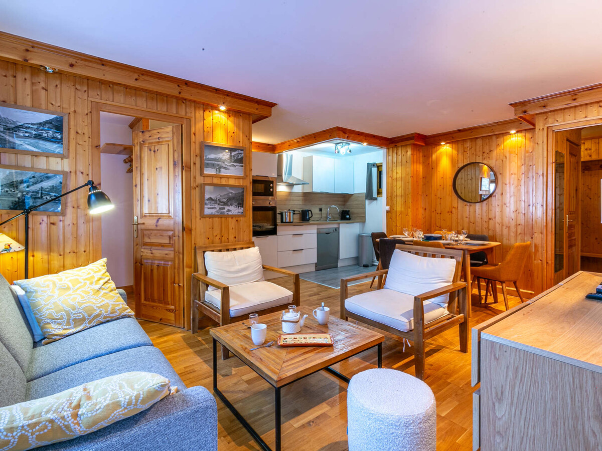 Appartement 6 pers. aux pieds des pistes à Val-d'Isère - Photo 6