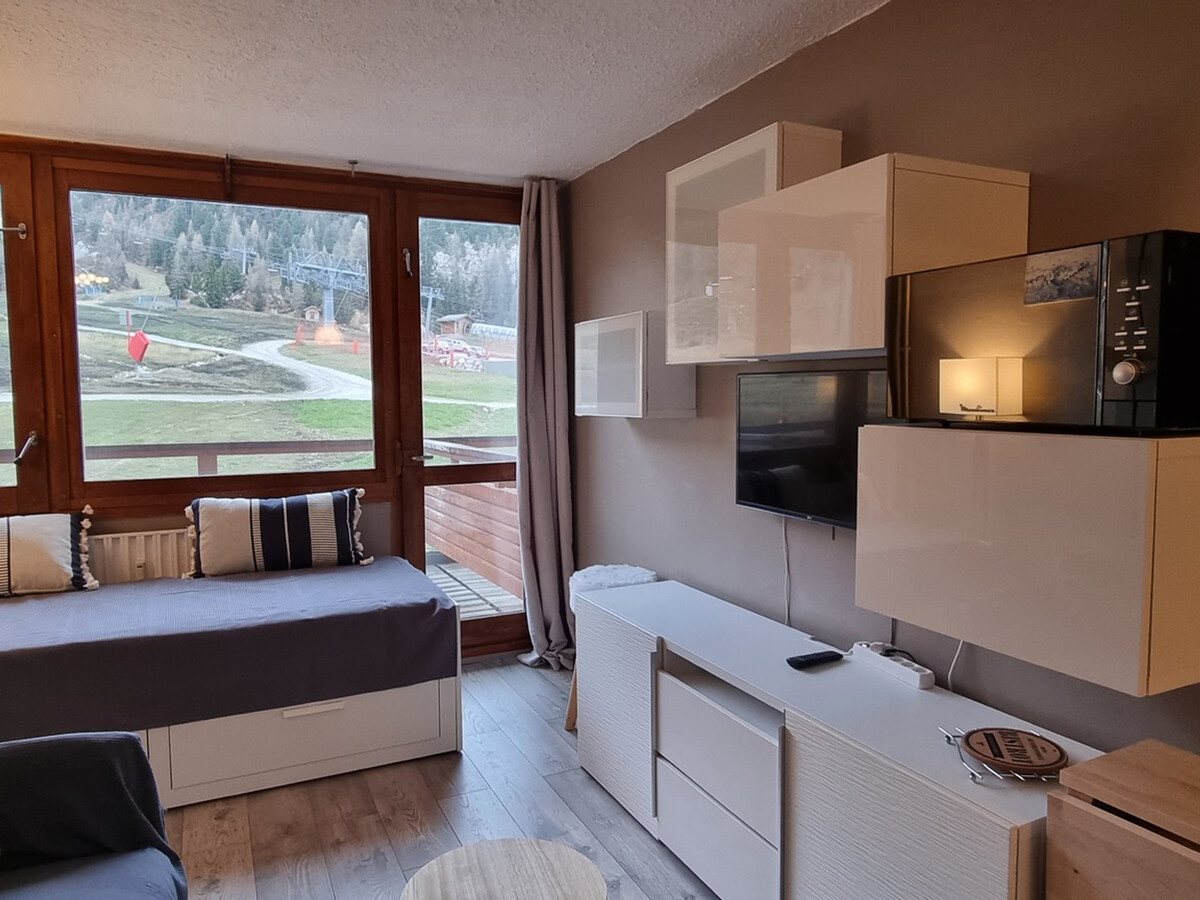 Studio 20m² vue pistes à La Plagne, 3 pers. - Photo 1