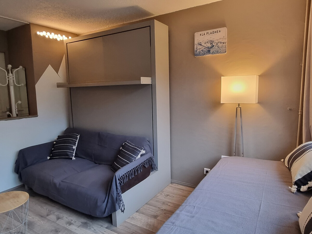 Studio 20m² vue pistes à La Plagne, 3 pers. - Photo 5