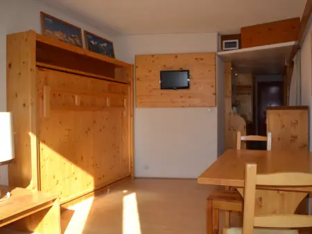 Studio 4 pers. avec balcon sud-ouest, pieds des pistes Les Arcs 1800 : photo 2