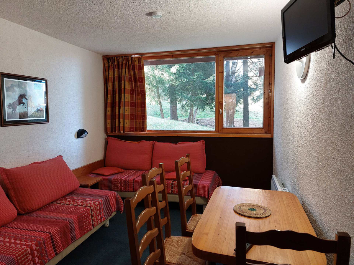 Studio 25m² skis aux pieds à Arc 1800, 4 pers. - Photo 2