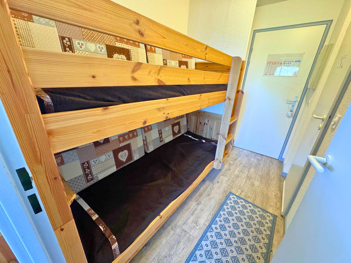 Studio cabine 3 pers aux Menuires, balcon montagne - Photo 4