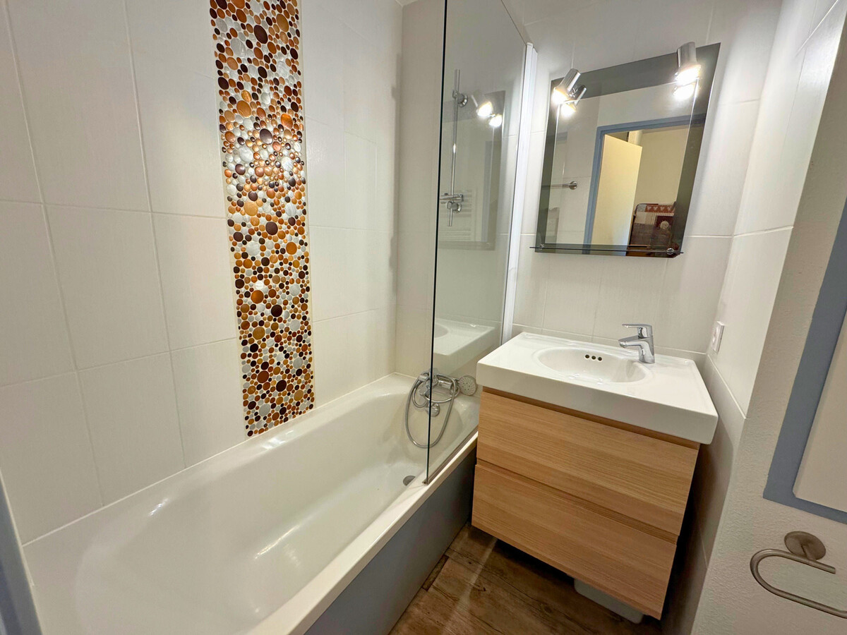 Studio cabine 3 pers aux Menuires, balcon montagne - Photo 5
