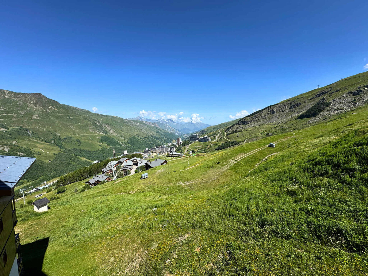 Studio cabine 3 pers aux Menuires, balcon montagne - Photo 7
