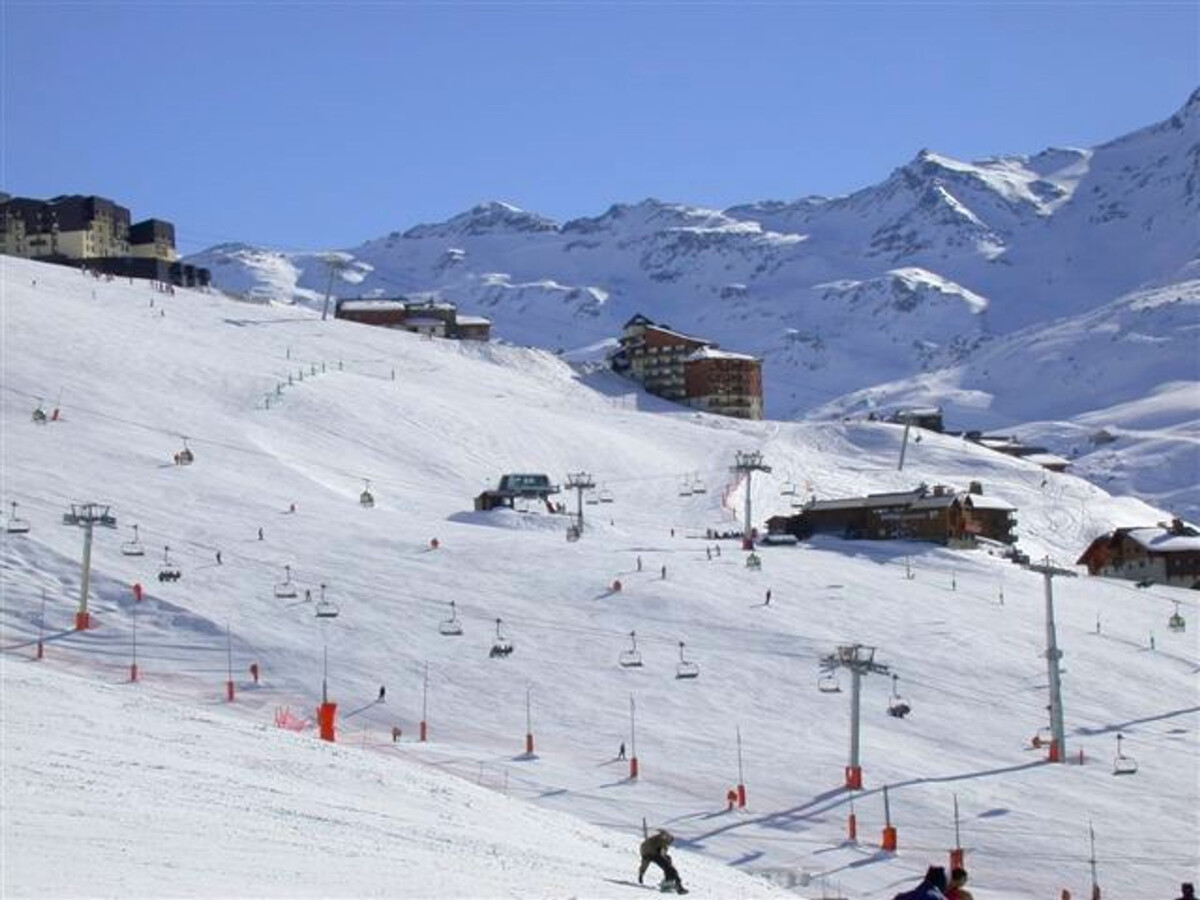 Studio cabine 3 pers aux Menuires, balcon montagne - Photo 12