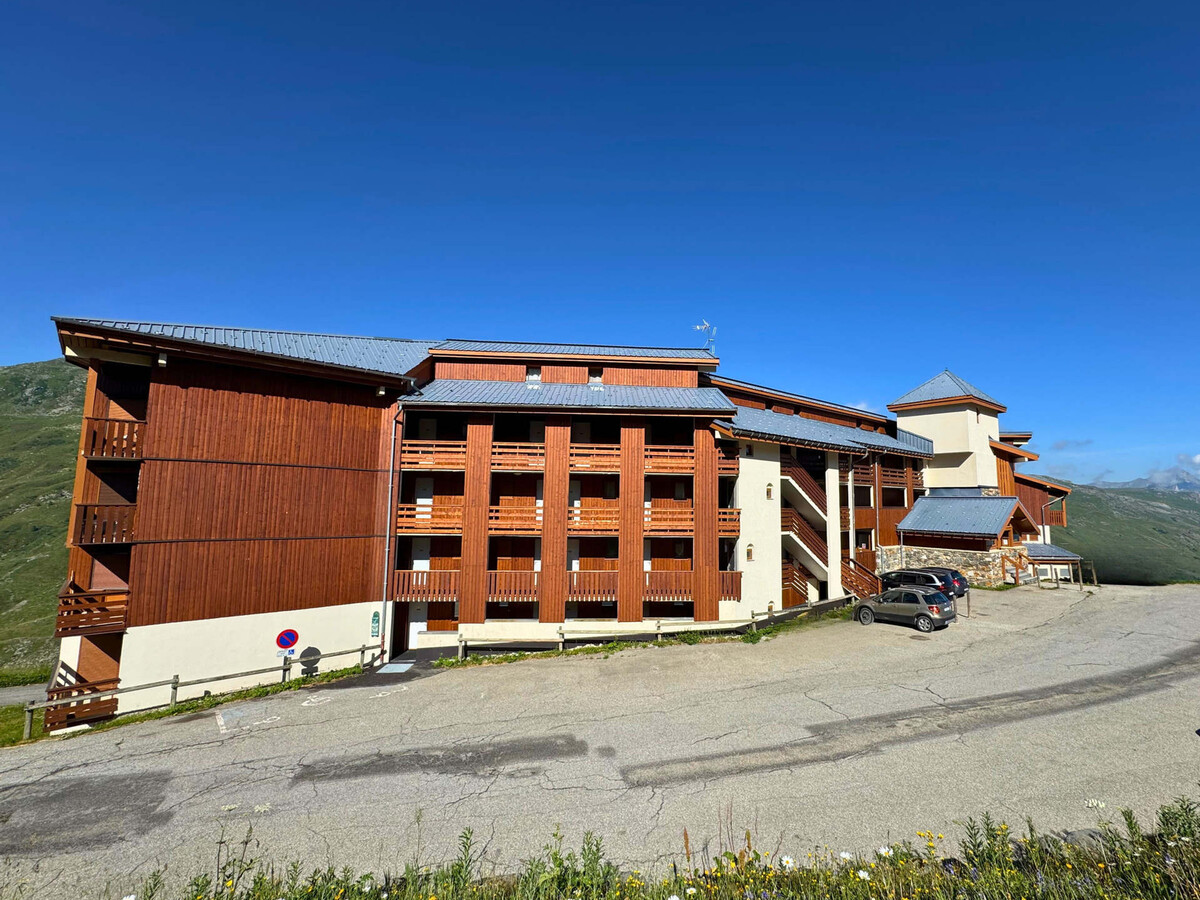Studio cabine 3 pers aux Menuires, balcon montagne - Photo 15