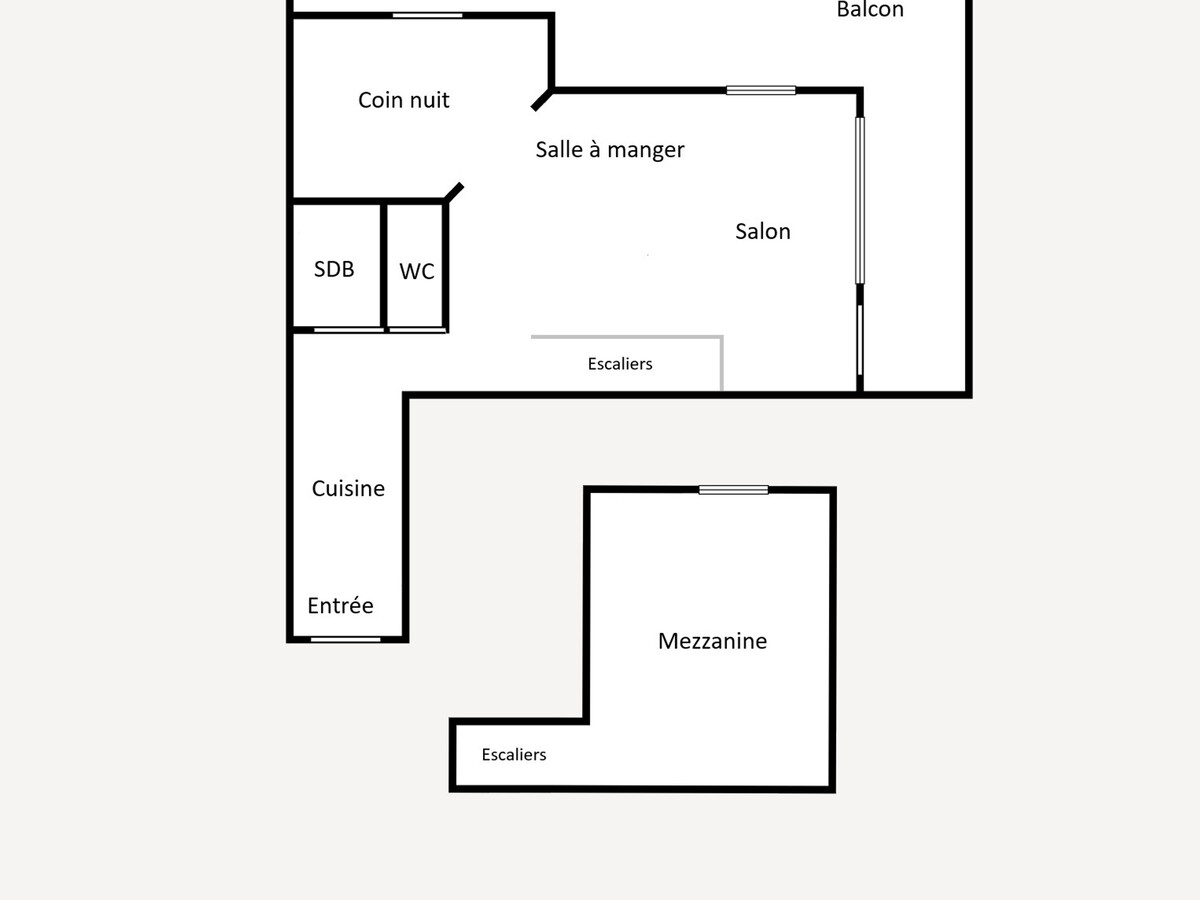 Eden Roc 3*** – Studio 49 m² aux pistes, cheminée - Photo 10