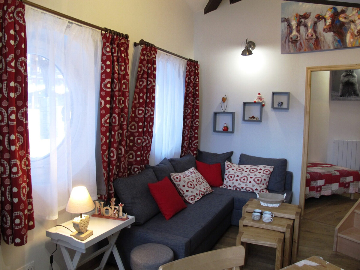 Duplex 8 pers. vue montagne à Avoriaz, quartier Falaise - Photo 2