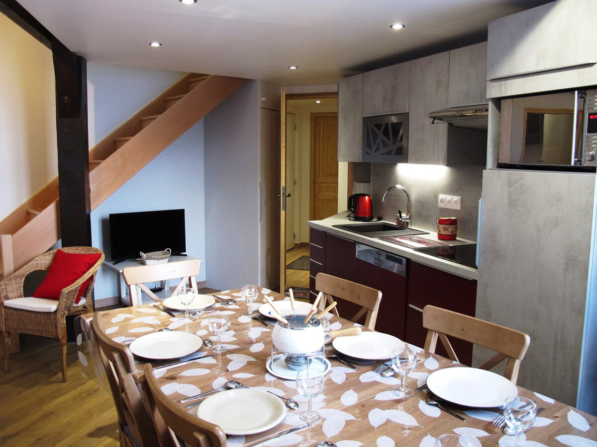 Duplex 8 pers. vue montagne à Avoriaz, quartier Falaise - Photo 6