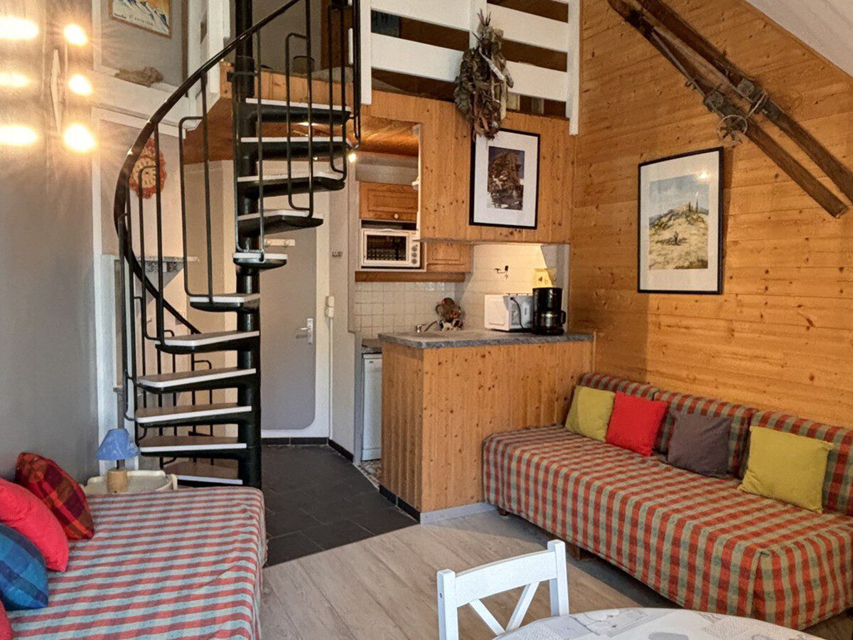 Studio duplex 4 pers. avec mezzanine à Avoriaz - Photo 3