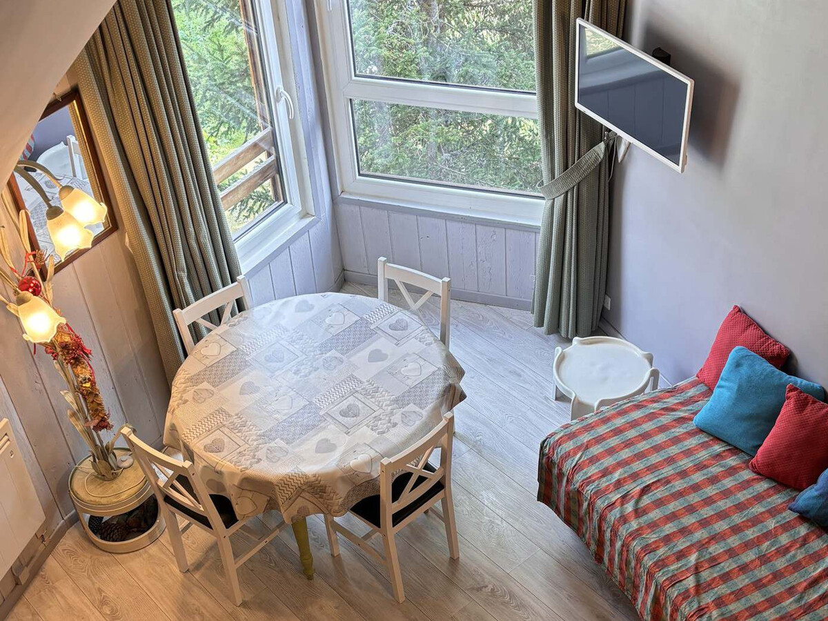 Studio duplex 4 pers. avec mezzanine à Avoriaz - Photo 7