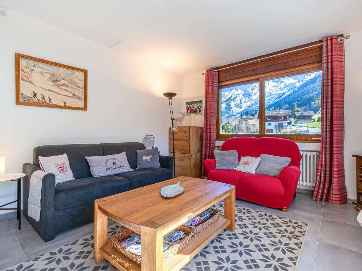 Appartement 6 pers ski aux pieds, balcon sud à La Clusaz - Photo 2