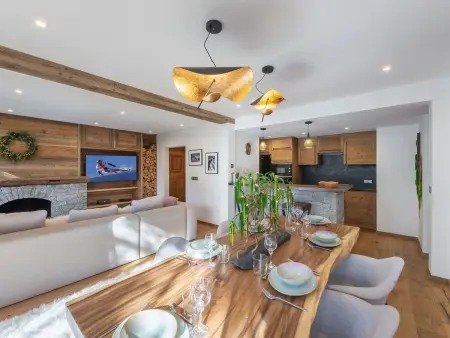 Appartement 6 pers. aux pieds des pistes à Courchevel : photo 2