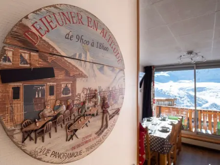 Appart 6 pers. Val Thorens, 8e étage, 2 balcons sud : photo 4