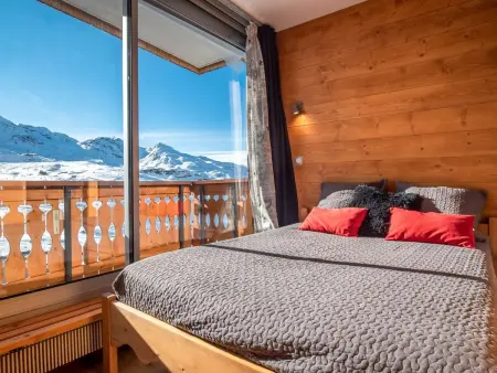 Appart 6 pers. Val Thorens, 8e étage, 2 balcons sud : photo 5