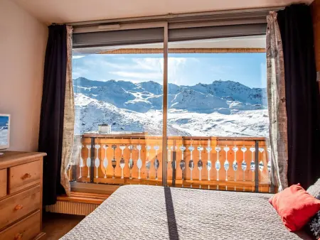 Appart 6 pers. Val Thorens, 8e étage, 2 balcons sud : photo 6