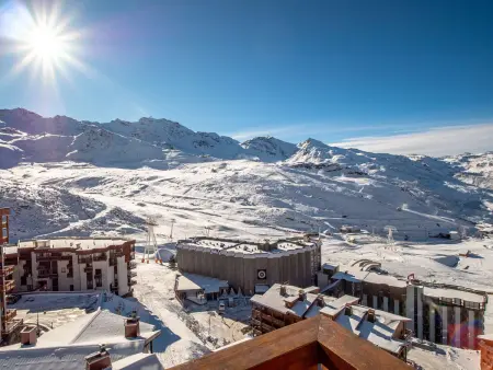 Appart 6 pers. Val Thorens, 8e étage, 2 balcons sud : photo 12