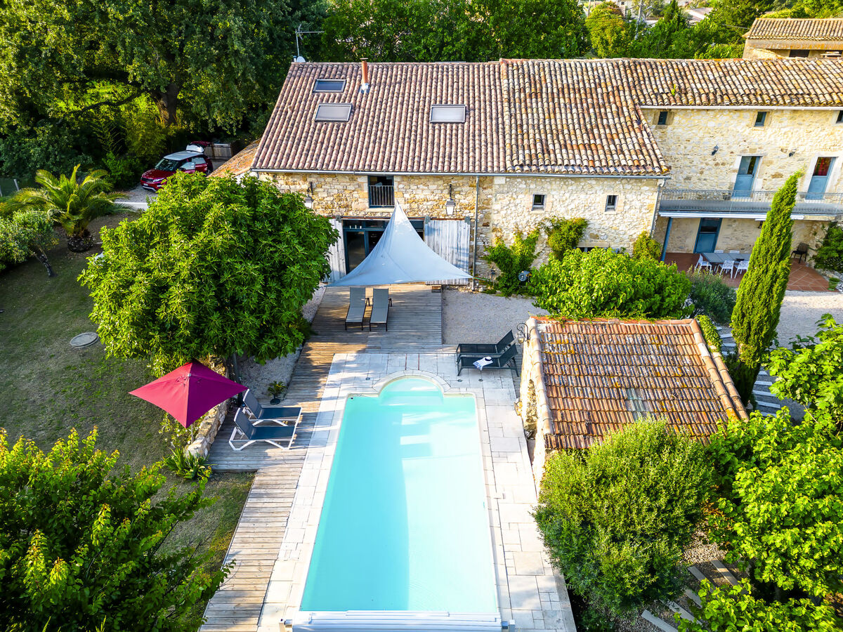 Le Mas d'Adélaïs – Maison 10 pers. avec piscine à Baron - Photo 1