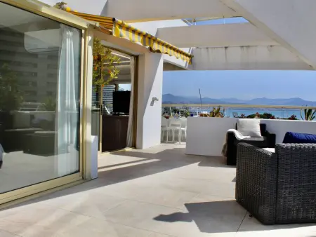 Appartement 57 m² vue Cap d'Antibes, terrasse 60 m² : photo 18