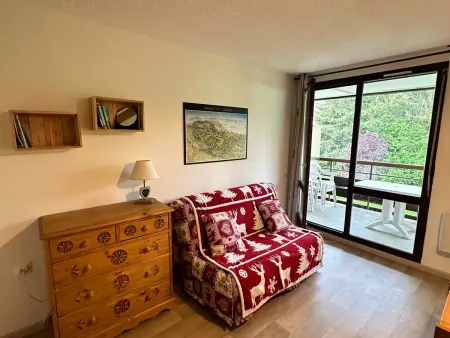 Studio 26 m² Villard-de-Lans, balcon sud, accès pistes : photo 2