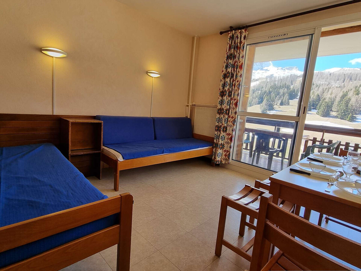 Studio 4 pers avec terrasse, 50m des pistes au Dévoluy - Photo 1