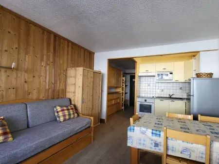 2 Pièces Sud avec Wifi à 500m des pistes, Appartement 6 personnes à Tignes : photo 3