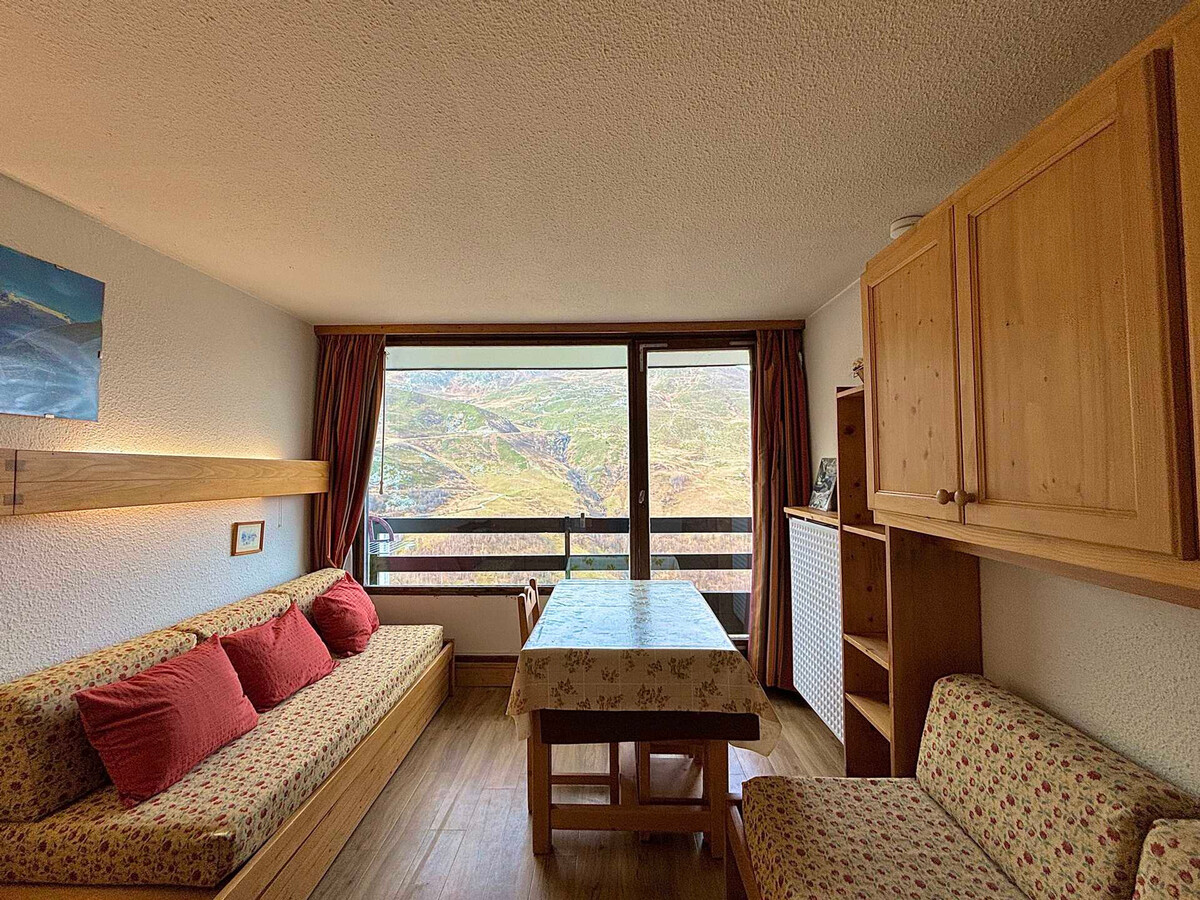 Studio 2 personnes aux Menuires, 8e étage avec balcon - Photo 2