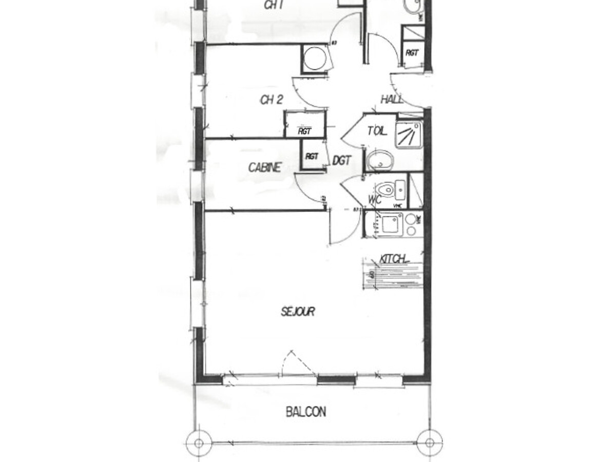 Appartement 8 pers. rénové, balcon Sud-Ouest, Les Menuires - Photo 12
