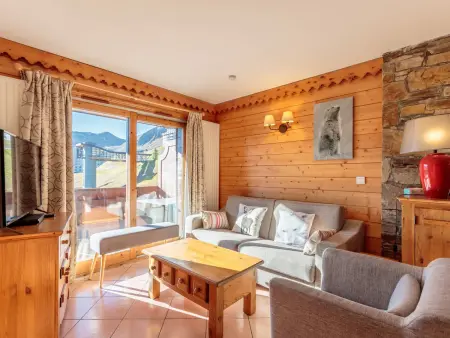 Location appartement à Plagne Aime 2000, Appartement spacieux avec accès pistes et espace bien-être