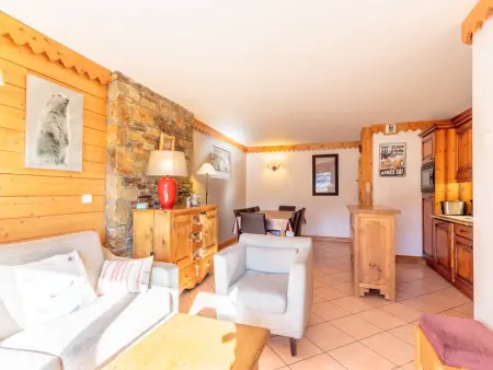 Appartement 8 pers., skis aux pieds avec piscine : photo 4