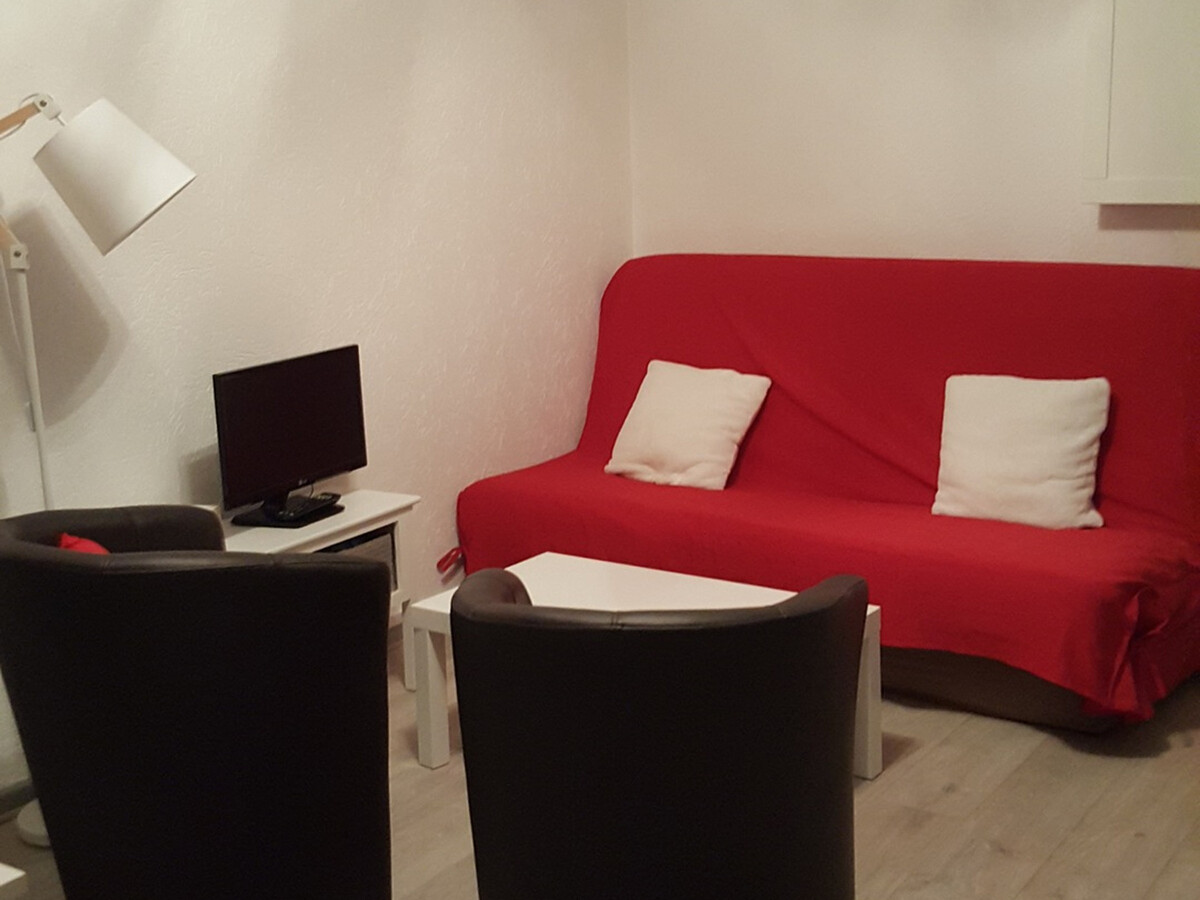 Studio cabine 4 pers à Valloire, canapé clic-clac - Photo 2