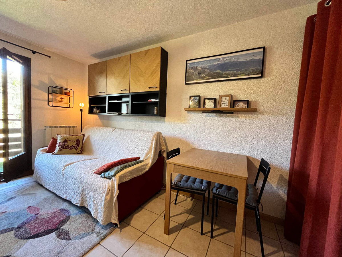 Studio avec balcon à Morillon, proche télécabine et commerces - Photo 3