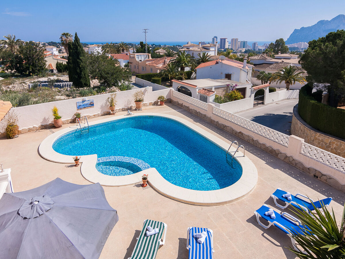 Villa Quito – piscine privée haricot et terrasse à Calpe - Photo 13