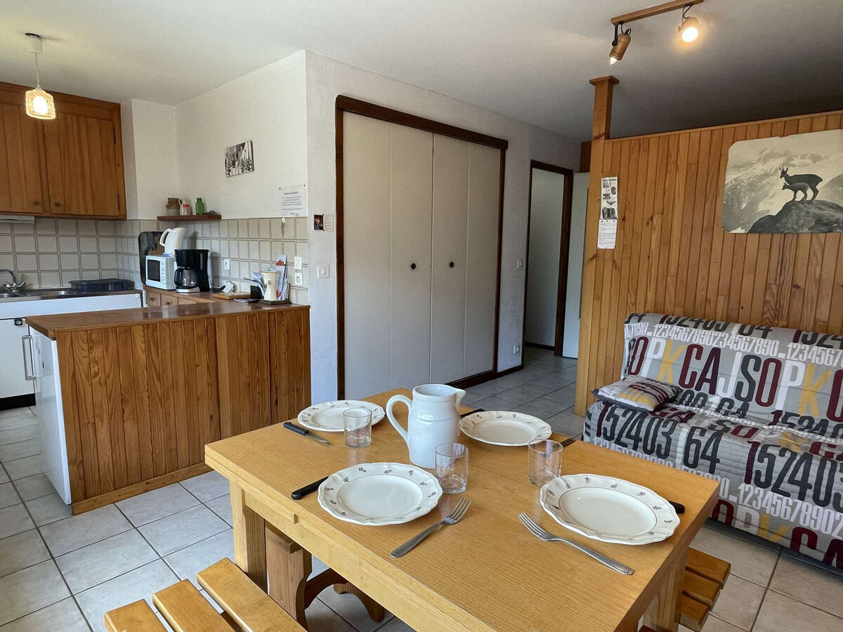 Studio 5 pers. Praz-sur-Arly, ski à 1 km, parking inclus - Photo 4