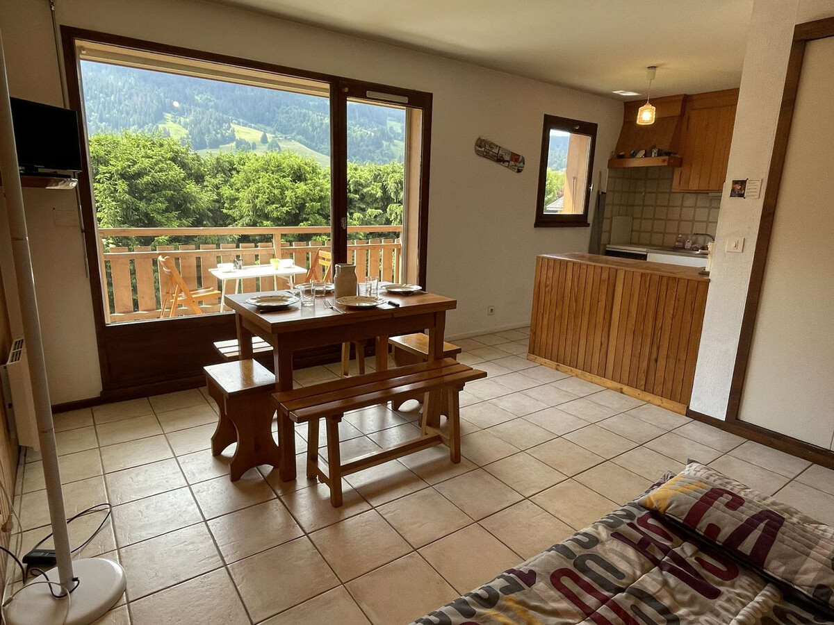 Studio 5 pers. Praz-sur-Arly, ski à 1 km, parking inclus - Photo 5