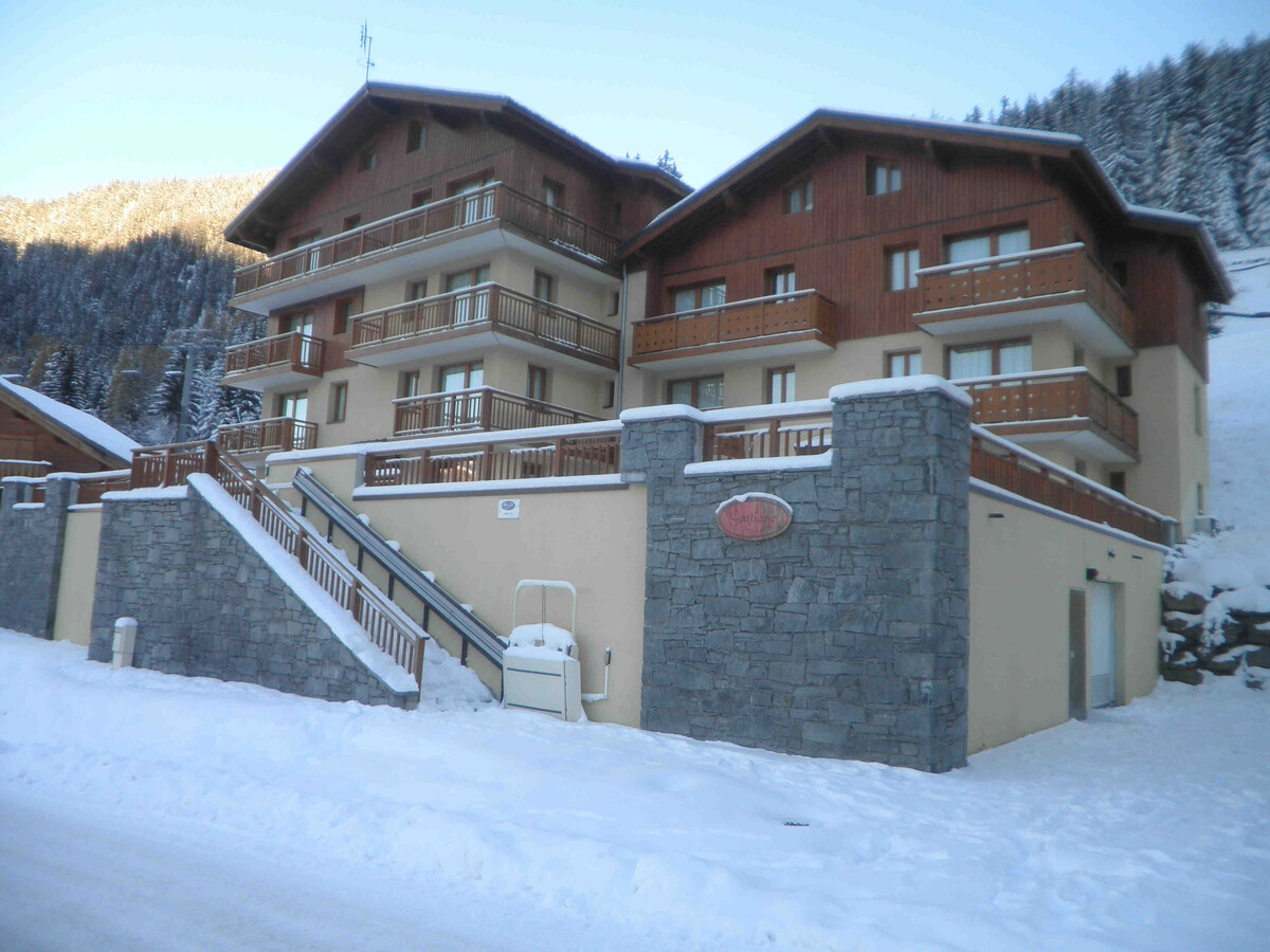 Appart 2 pièces 4 pers, terrasse vue Vanoise à Valfréjus - Photo 10