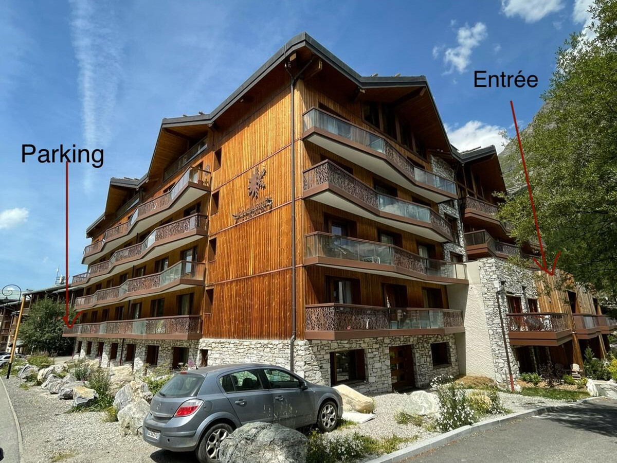 Duplex 76m² rénové, parking, 500m du centre Val-d'Isère - Photo 10