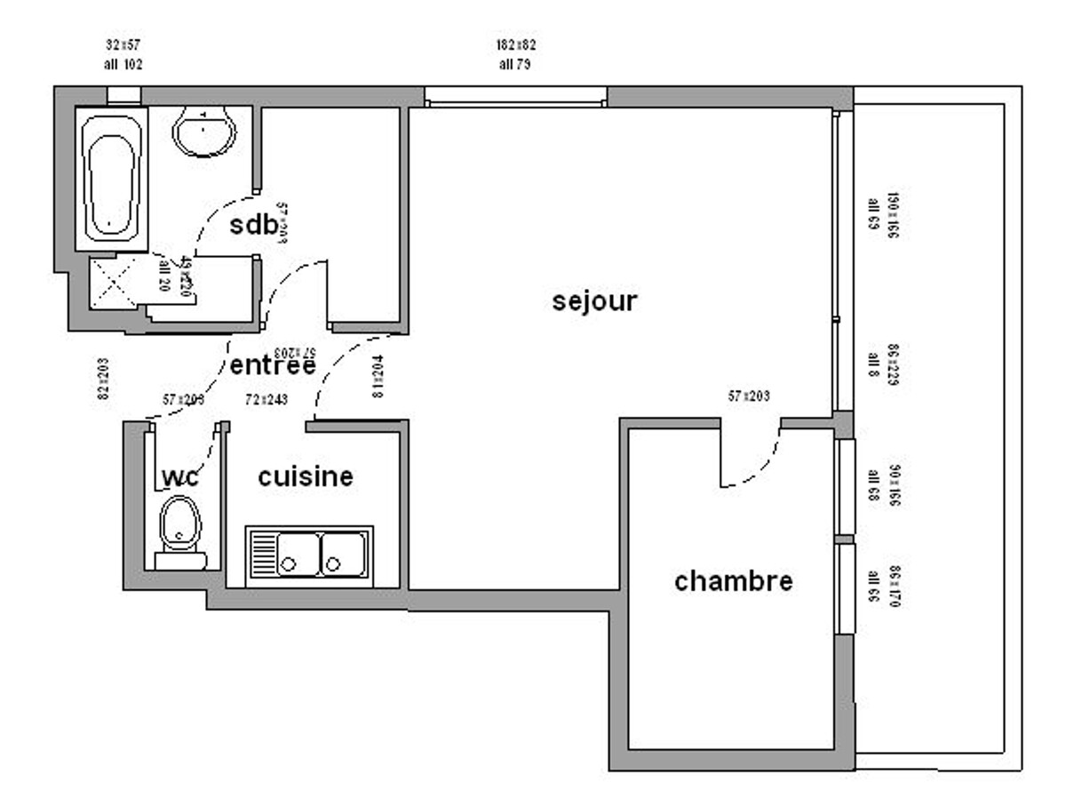 Appartement 4 pers. Chamrousse, balcon, animaux OK - Photo 8