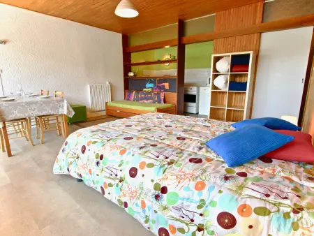 Studio 35 m² rénové, balcon Sud, 4 personnes à Chamrousse : photo 5