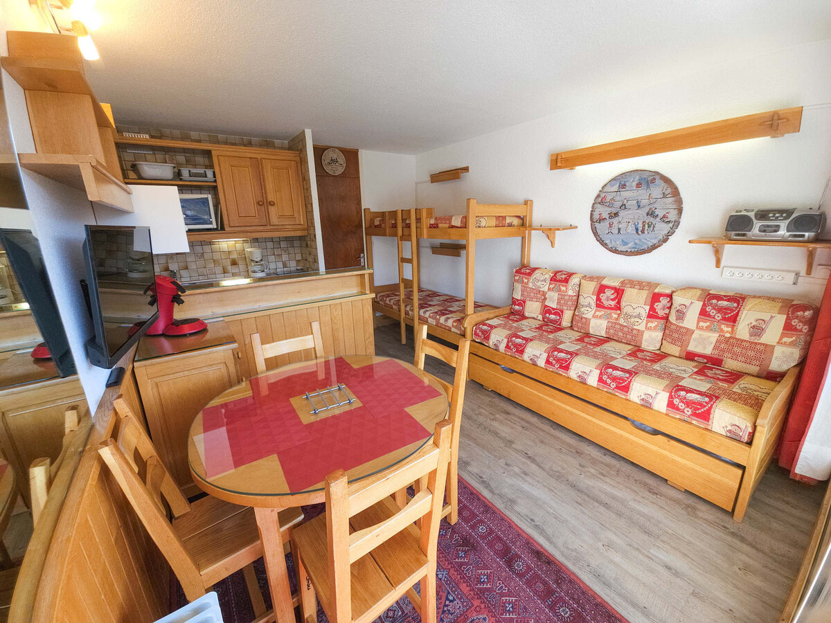Studio 3 pers. aux Menuires, balcon Sud-Ouest - Photo 2