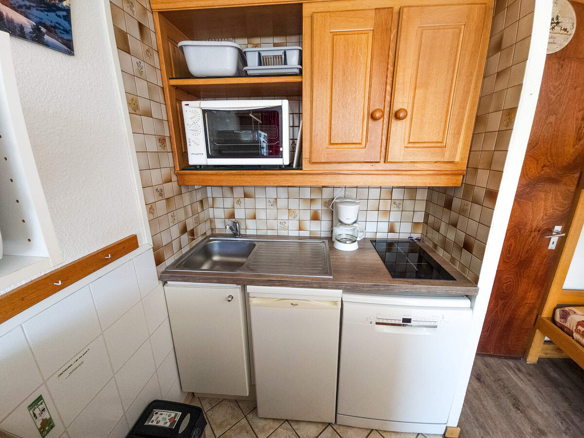 Studio 3 pers. aux Menuires, balcon Sud-Ouest - Photo 3