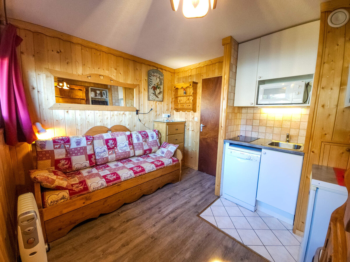 Studio 2 pers. pieds des pistes aux Menuires - Photo 1