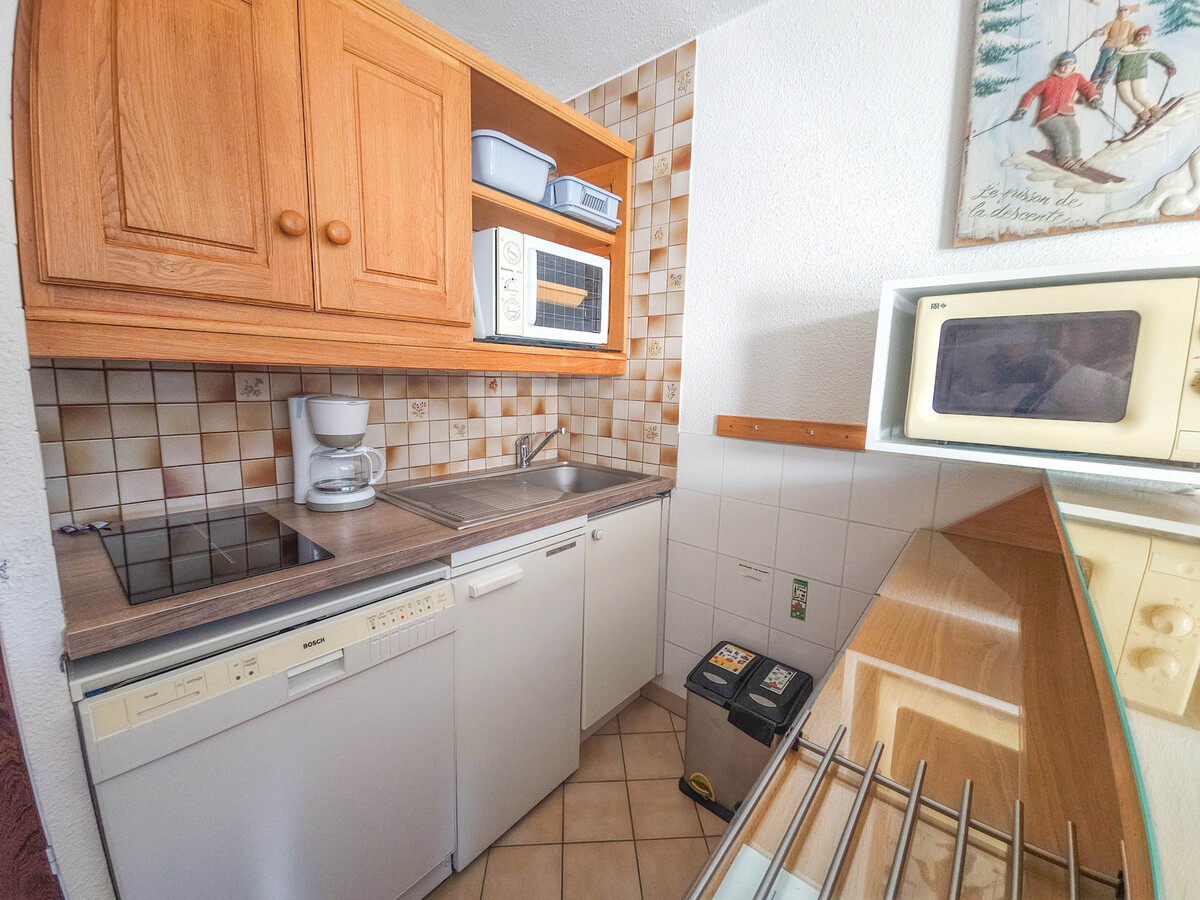 Studio 3 pers. vue montagne, balcon sud-ouest Les Menuires - Photo 4