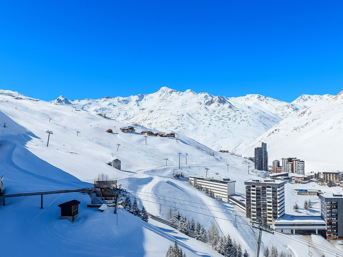 Studio 3 pers. aux Menuires, balcon sud-ouest montagne - Photo 7