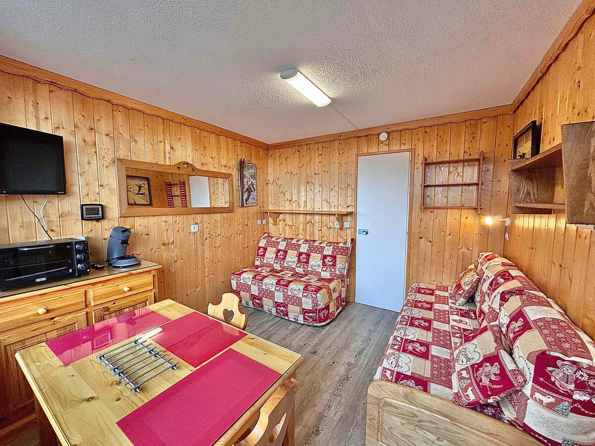 Studio 2 pers. aux Menuires, balcon et équipements complets - Photo 1