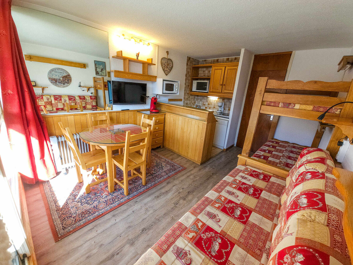 Studio 20m² balcon sud-ouest aux Menuires - Photo 1
